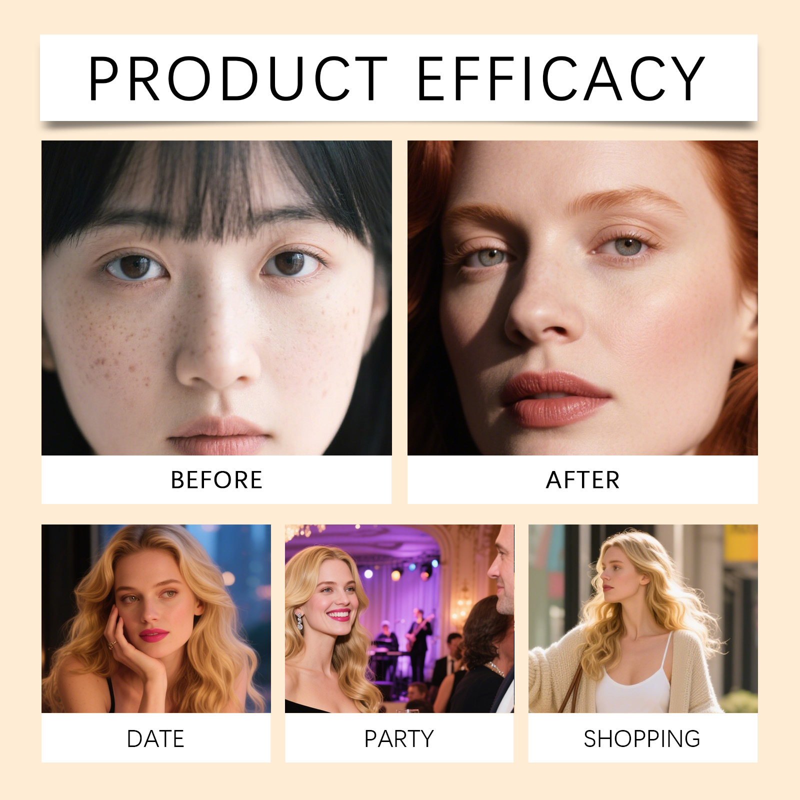 Skincare Collagen - 2026년형 고급 콜라겐 리페어 스킨케어 세트