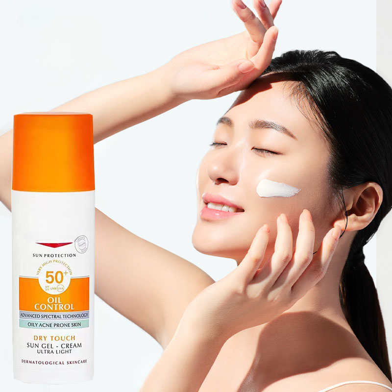 Spf 50 Sunscreen - 오일 컨트롤 상쾌하고 햇빛 차단 SPF50