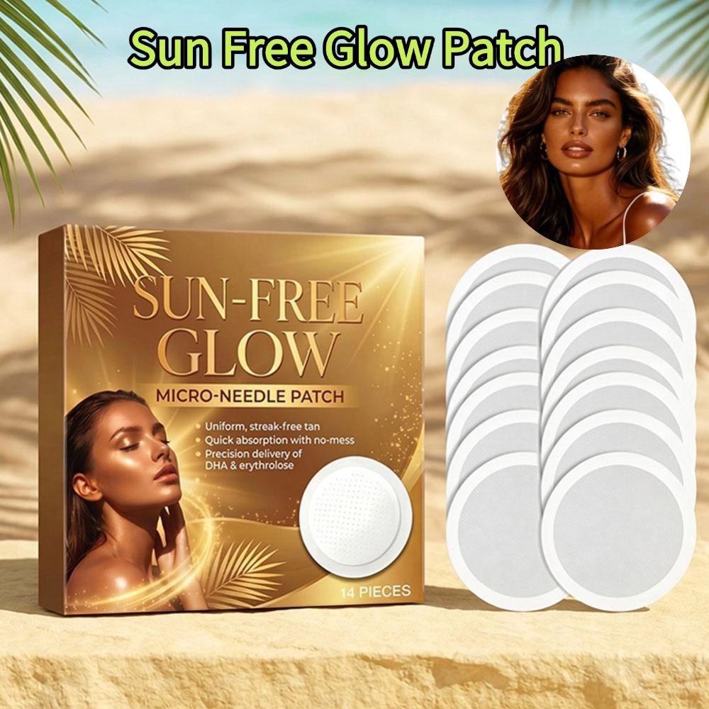 Skincare Glow Glowing - 14개입 썬프리 글로우 패치 선리스 태닝