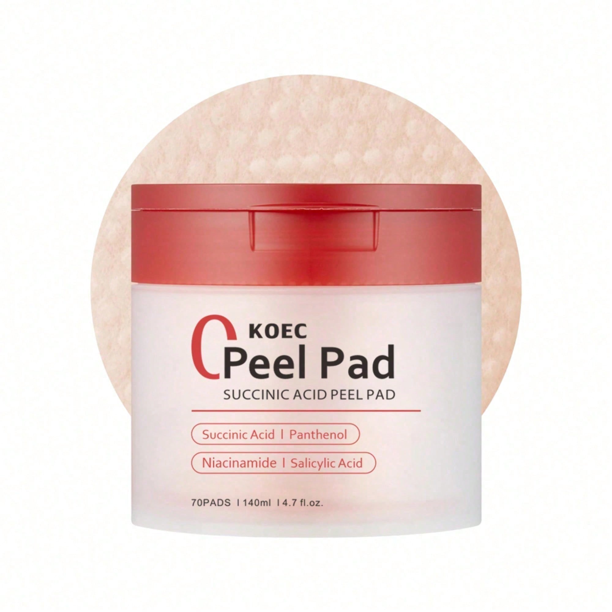 토너 패드 레드 수키닉 애씨드 판테놀 페이셜 필링 패드 - Skincare Non Comedogenic 리뷰 및 가격