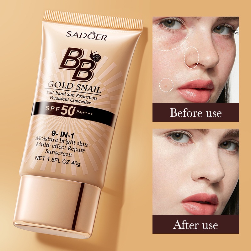 사도어 골드 스네일 선스크린 비비크림 파운데이션 컨실러 - Spf 50 Sunscreen 리뷰 및 가격