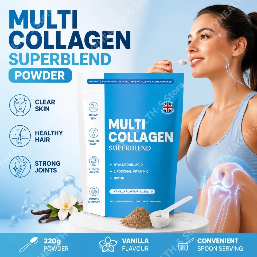 멀티 콜라겐 슈퍼블렌드 파우더 (히알루론산, 리포좀 비 - Vitamin C Powder 리뷰 및 가격
