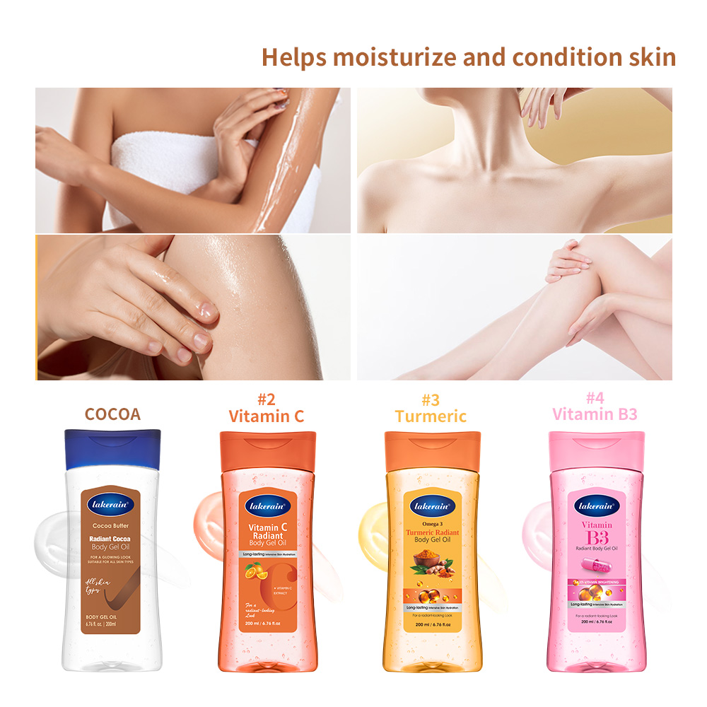 비타민 C & 강황 레디언트 바디 젤 오일, 건조한 피 - Skincare Glow Glowing 리뷰 및 가격