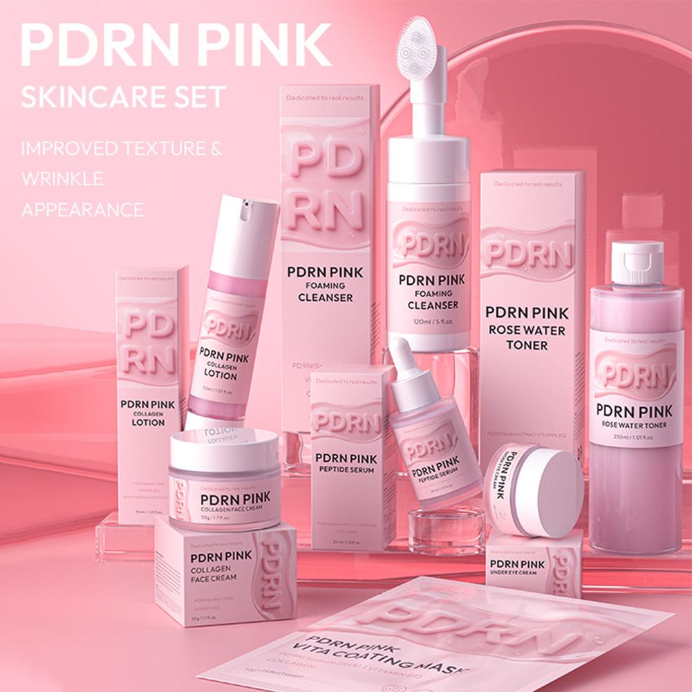 핑크 PDRN 연어 DNA 콜라겐 스킨케어 세트: 펩타 - Skincare Glow Glowing 리뷰 및 가격