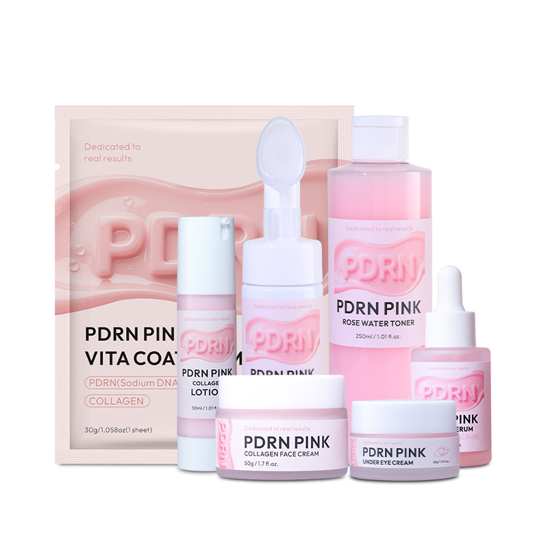 핑크 PDRN 연어 DNA 콜라겐 스킨케어 세트: 펩타 - Skincare Glow Glowing 리뷰 및 가격
