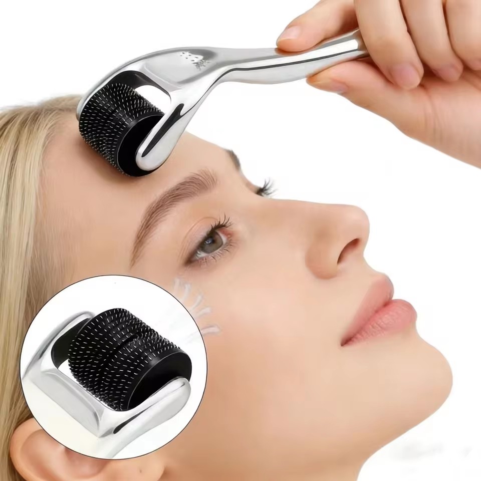540핀 더마롤러, 콜라겐 생성 촉진, 수염 성장 및  - Skincare Collagen 리뷰 및 가격