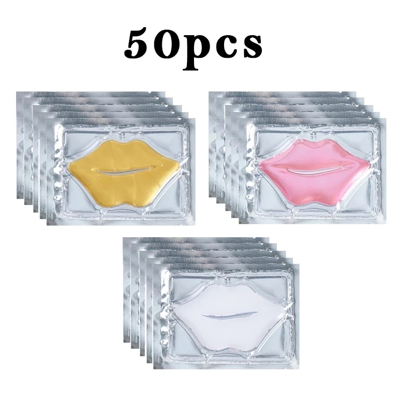 50pcs 콜라겐 립 마스크 모이스춰 라이징 퍼밍 뉴  - Skincare Collagen 리뷰 및 가격