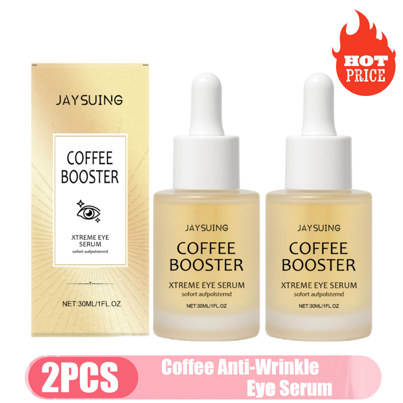 히알루론산 아이 세럼 커피 페이드 파인 라인 다크 서클 - Hyaluronic Acid Serum 리뷰 및 가격