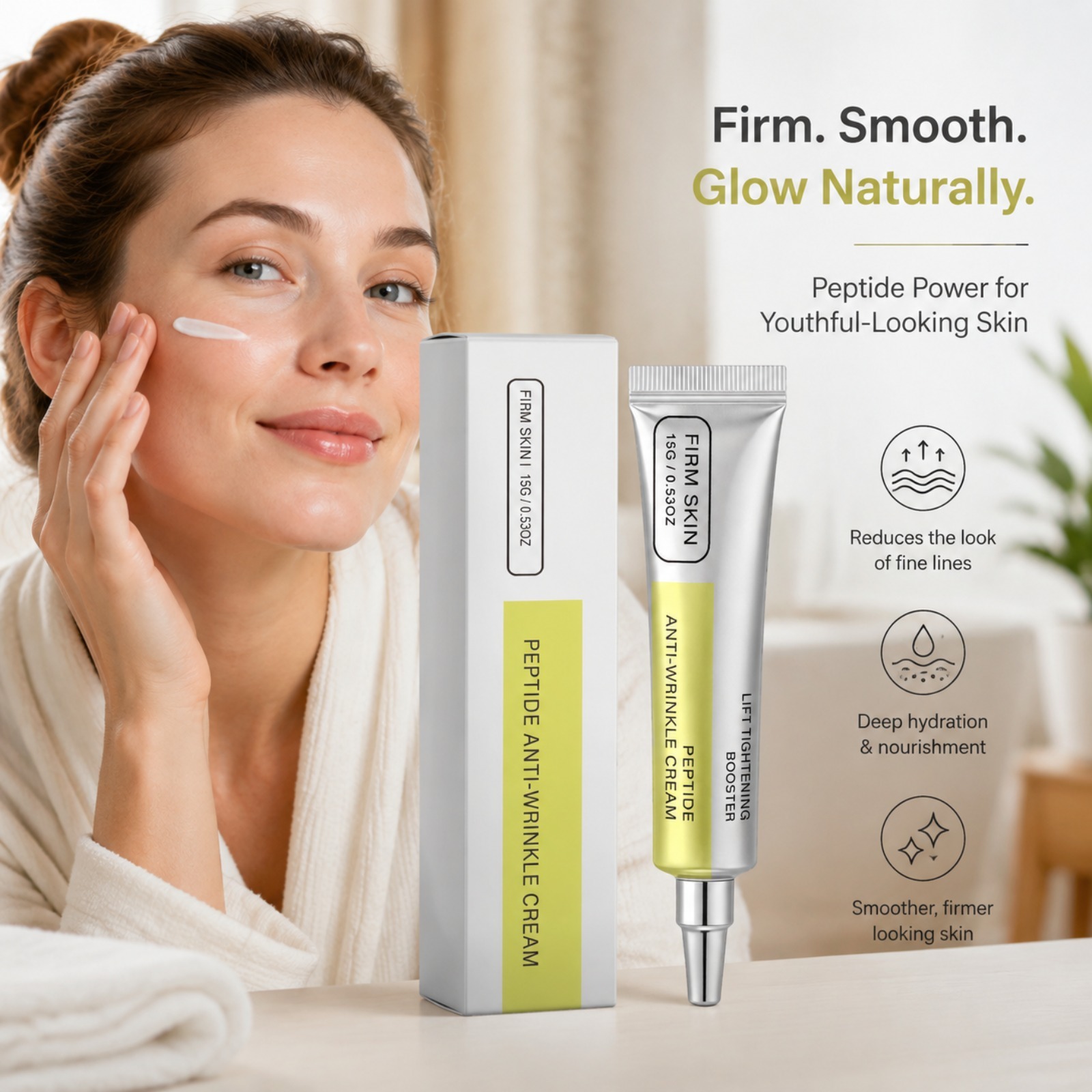 펩타이드 레티놀 페이스 크림 퍼밍 스무딩 모이스처라이저 - Skincare Retinol 리뷰 및 가격