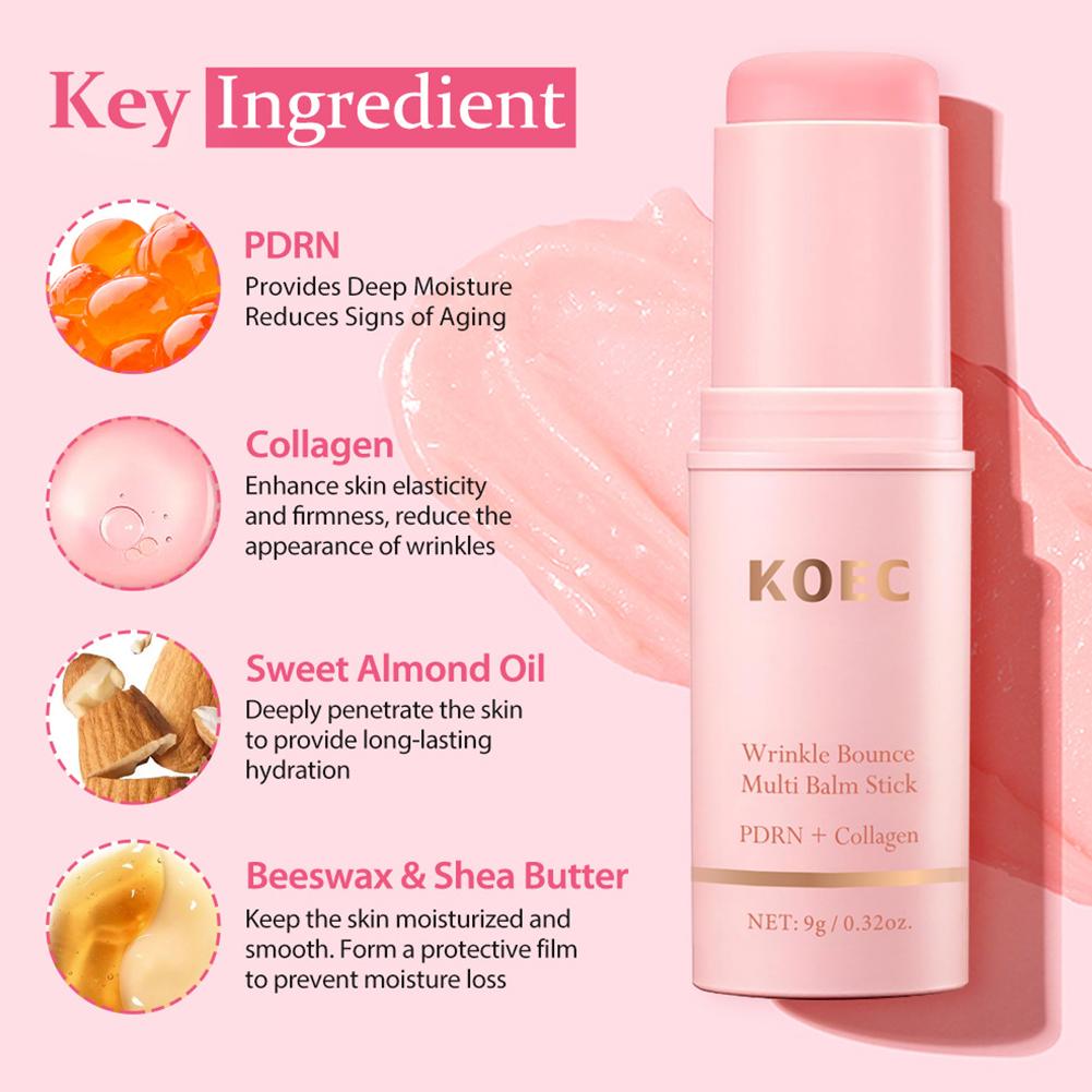 KOEC 링클 바운스 멀티밤 스틱 PDRN 콜라겐 안티 - Skincare Collagen 리뷰 및 가격