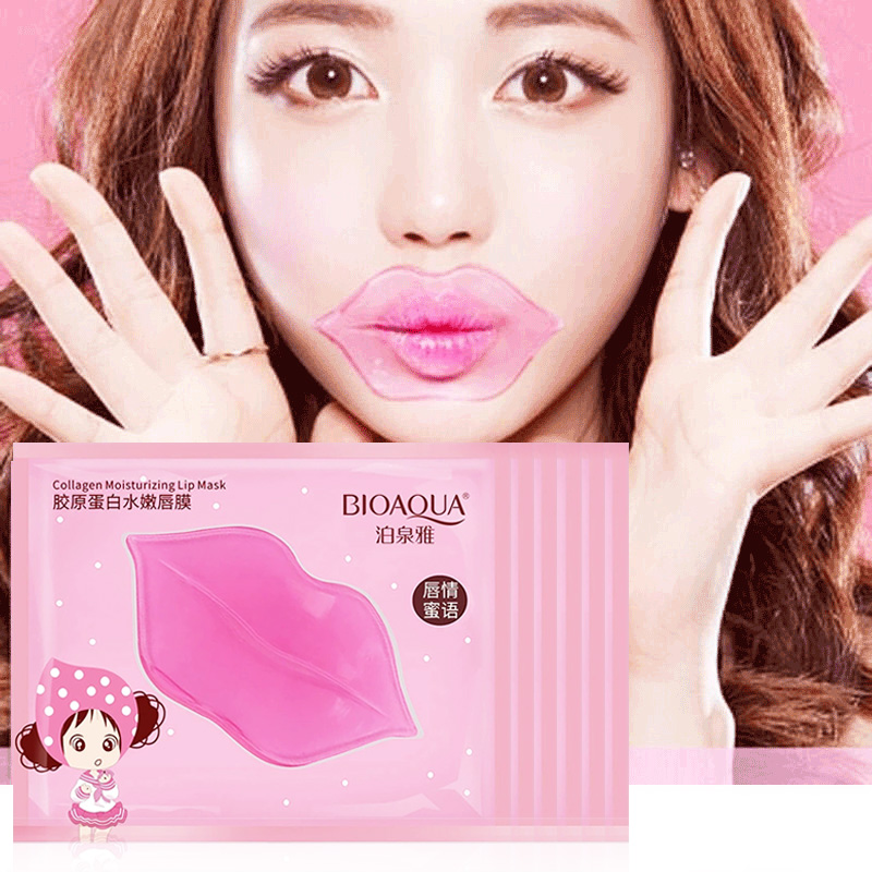 15pcs BIOAQUA 크리스탈 콜라겐 립 마스크 모 - Skincare Collagen 리뷰 및 가격